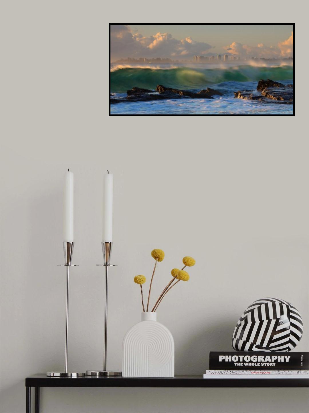 The wave Poster och Canvastavla