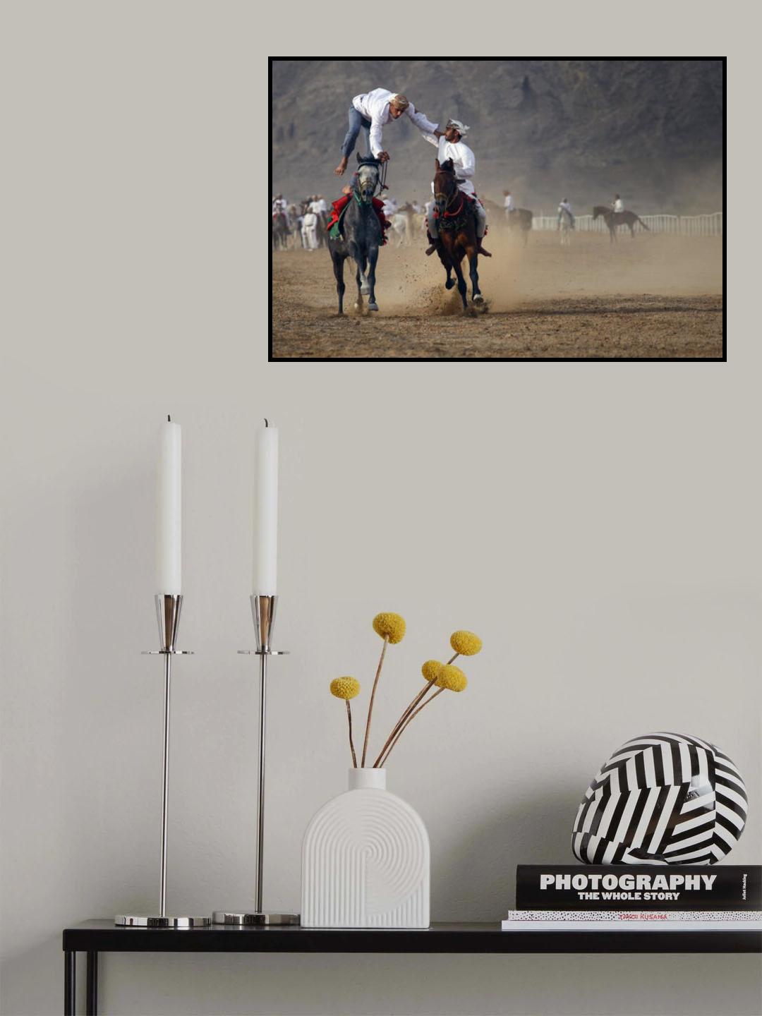 Flying hero Poster och Canvastavla