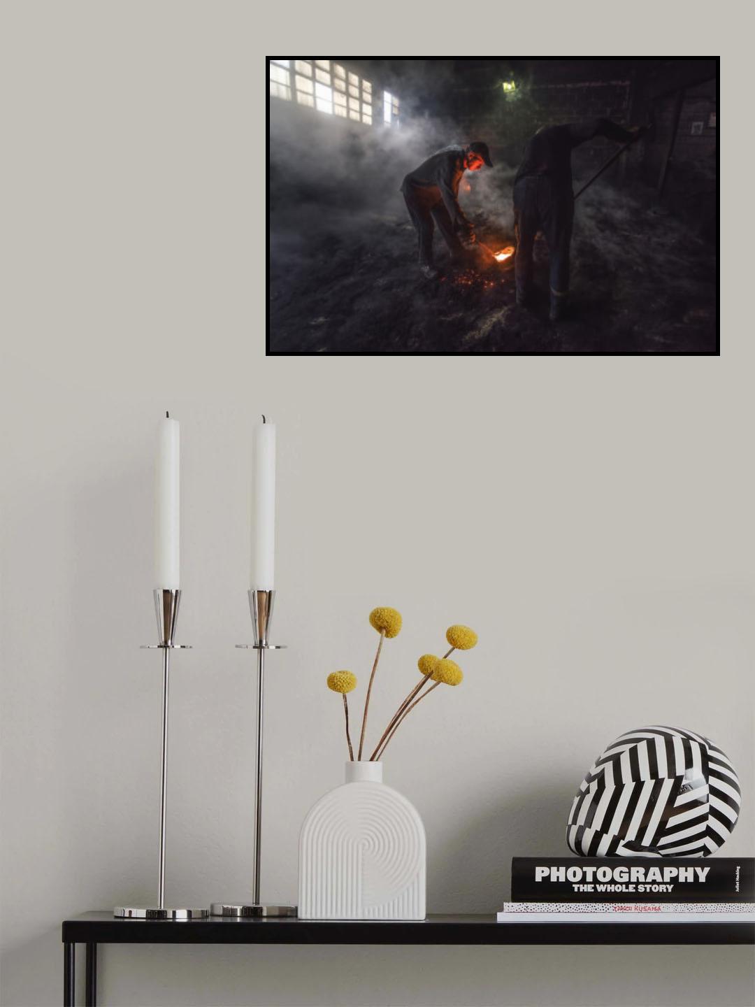 casting workers Poster och Canvastavla