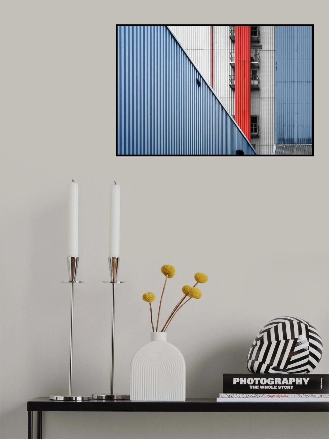 Industry in verticals Poster och Canvastavla