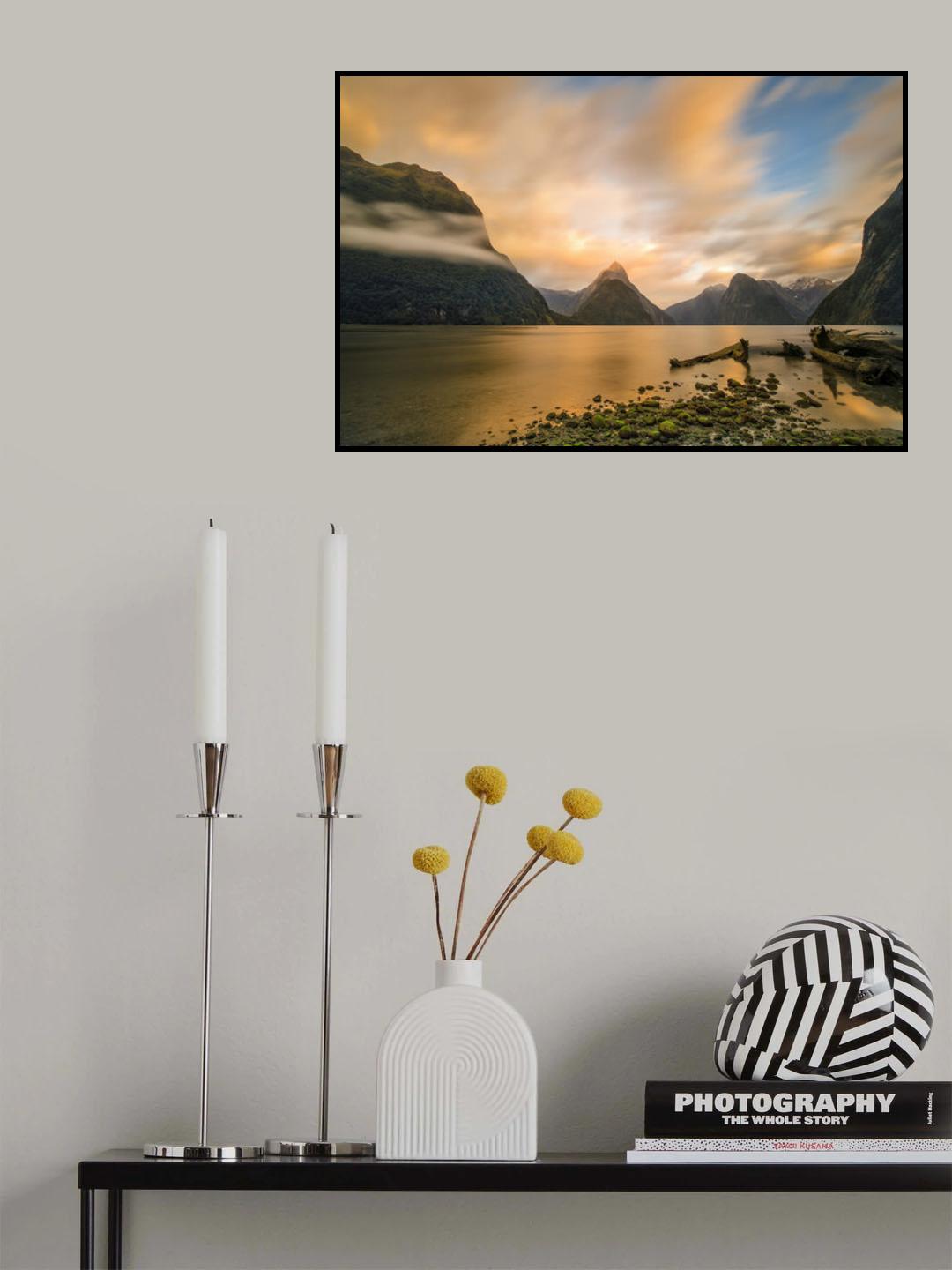 Milford Sound Poster och Canvastavla