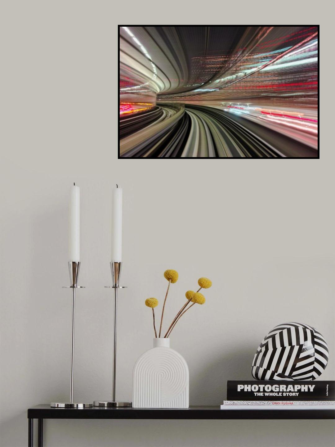 warping Poster och Canvastavla
