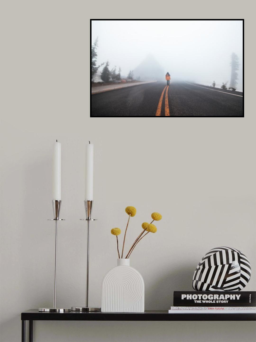 The road less travelled Poster och Canvastavla