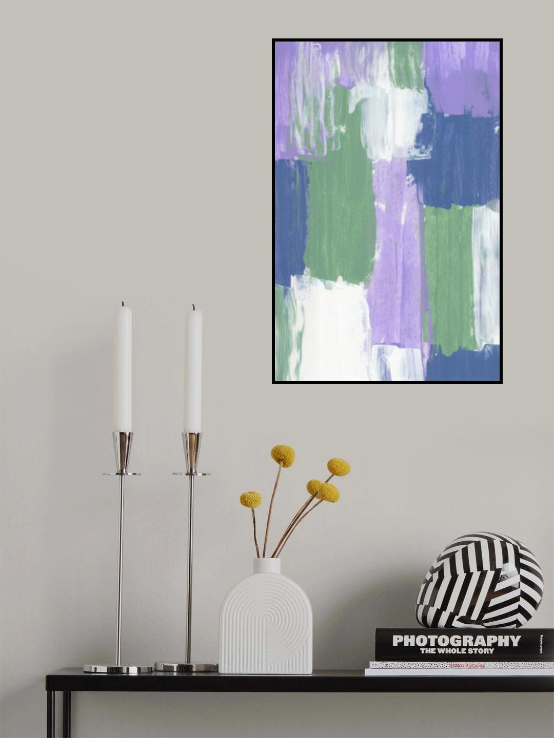 Happy Colours Poster och Canvastavla