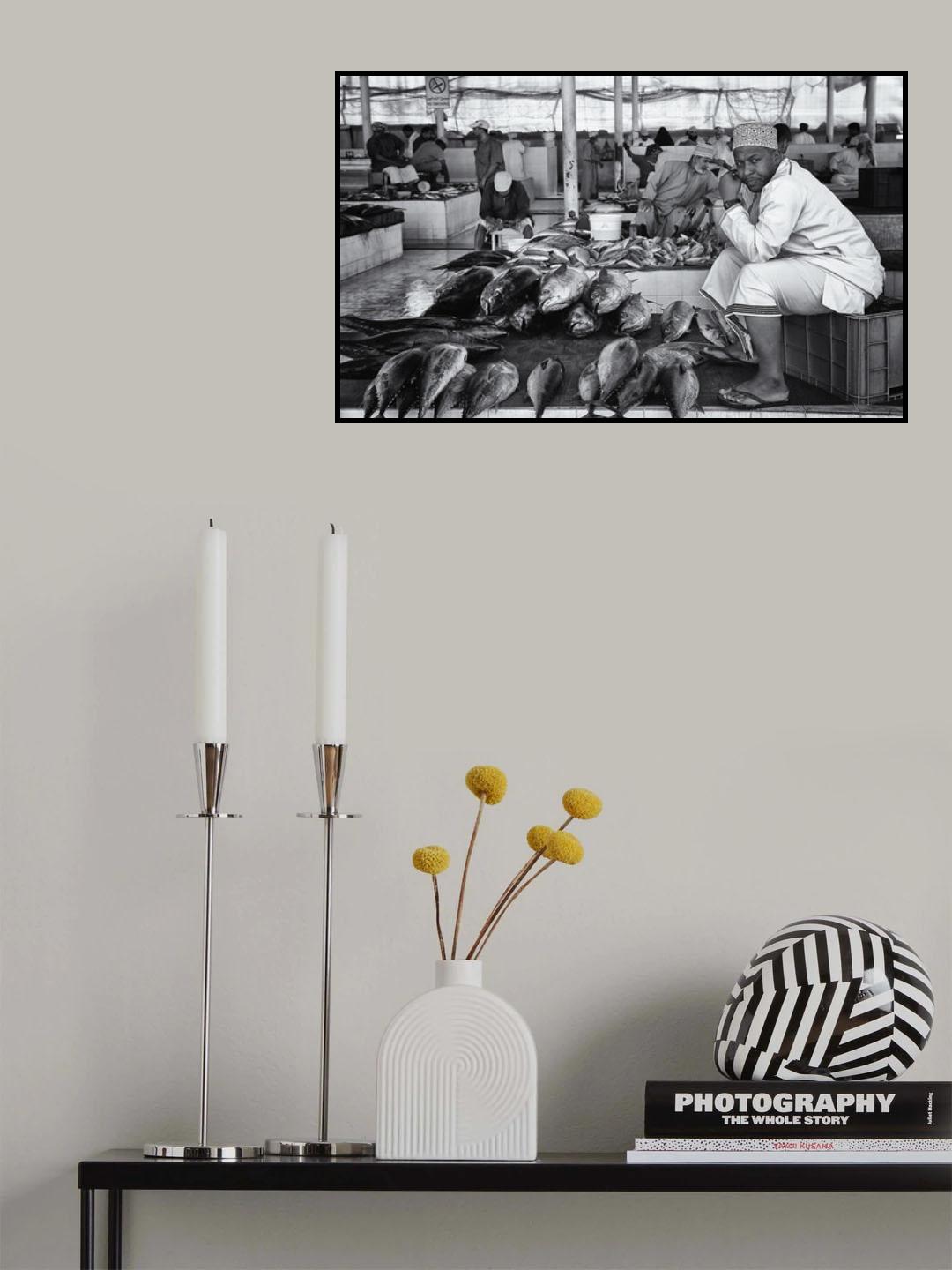 Fish market Poster och Canvastavla
