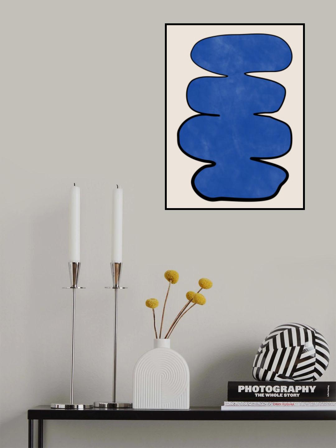 3x4 Aspectratio Indigo7 Poster och Canvastavla