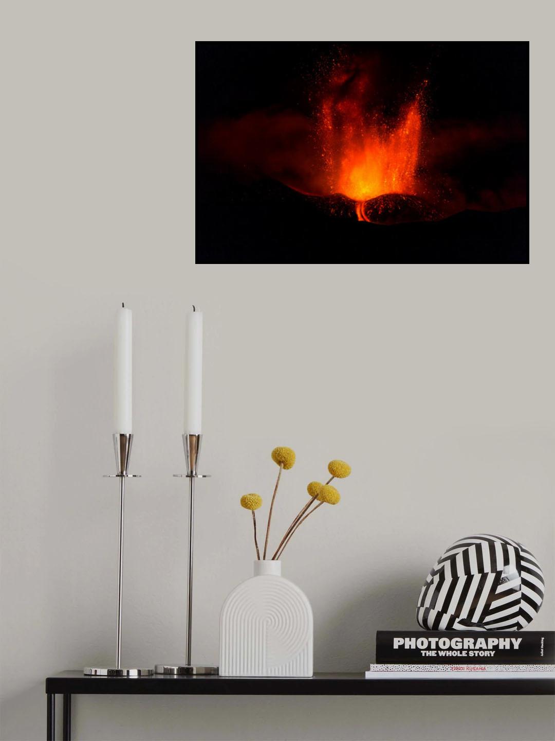 Firestorm Poster och Canvastavla