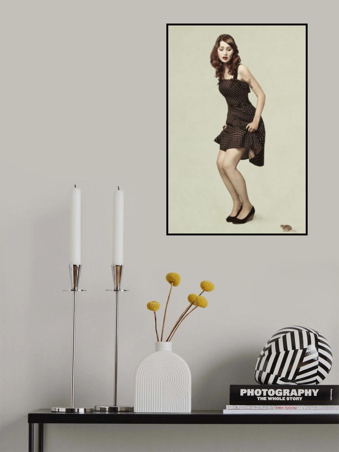 Eek - A mouse ! Poster och Canvastavla