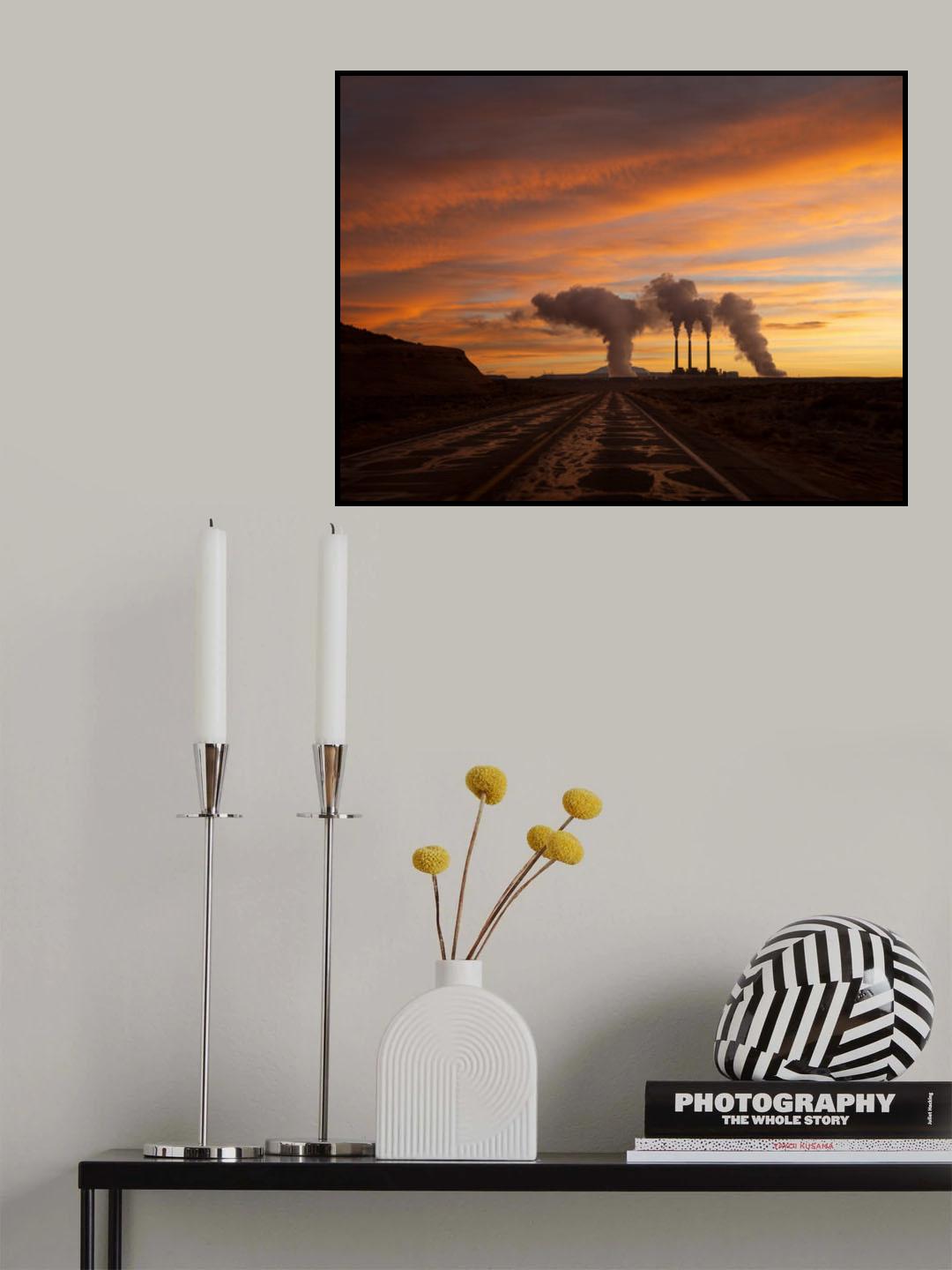 Power plant Poster och Canvastavla