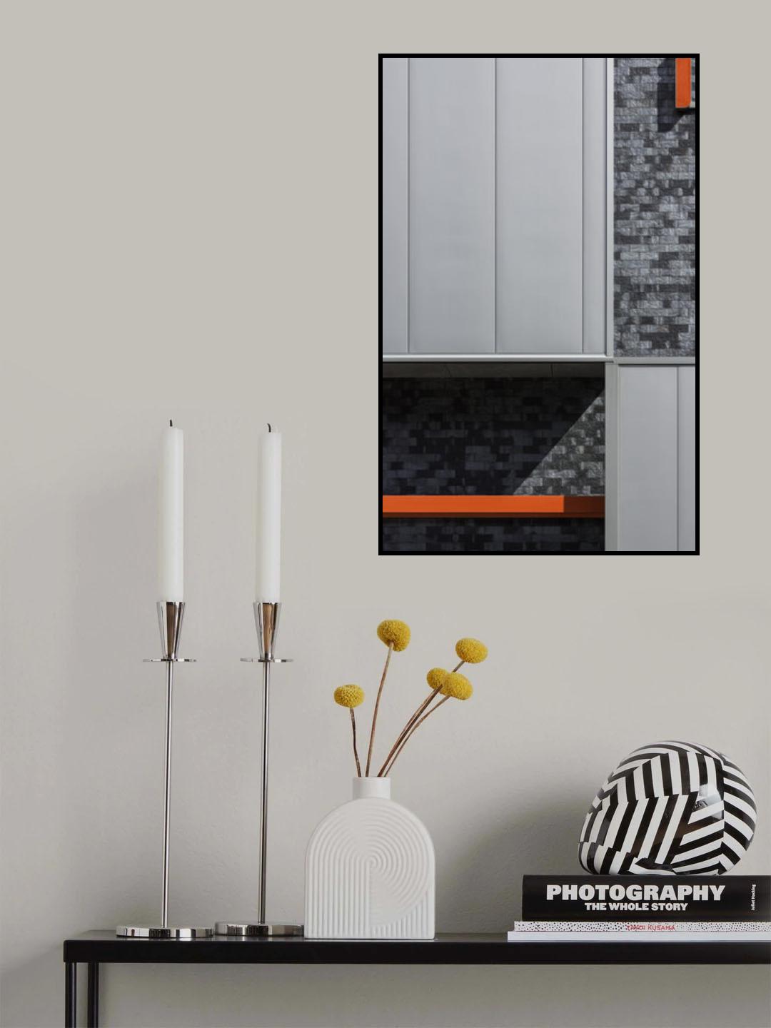 The red line Poster och Canvastavla