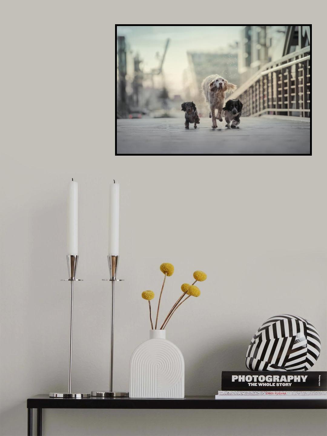 1,2,3.....Go! Poster och Canvastavla