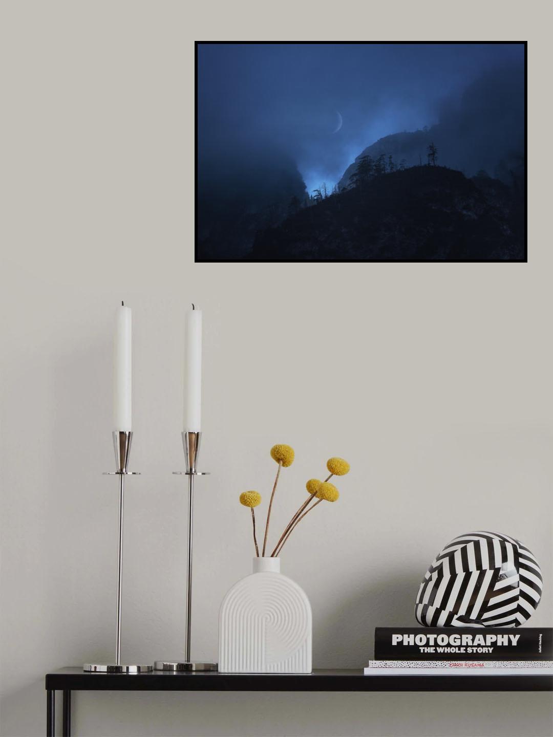 under the moon Poster och Canvastavla