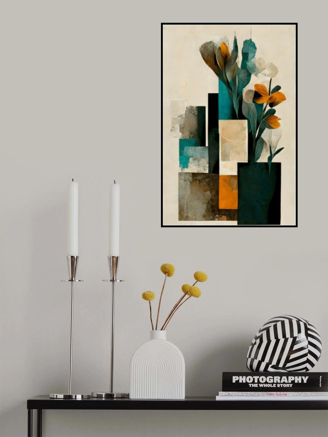 Abstract Arrangement Poster och Canvastavla