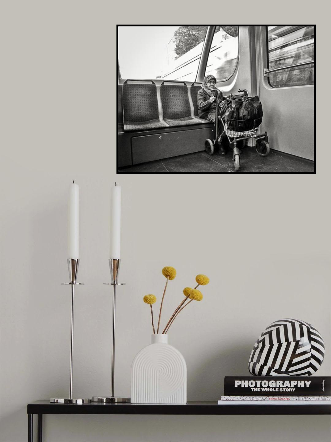 Warp Poster och Canvastavla