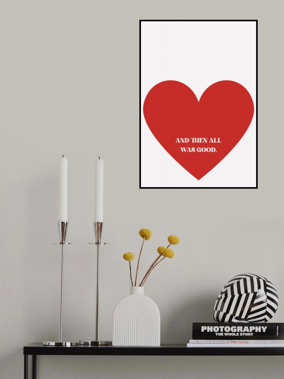 All Good Poster och Canvastavla