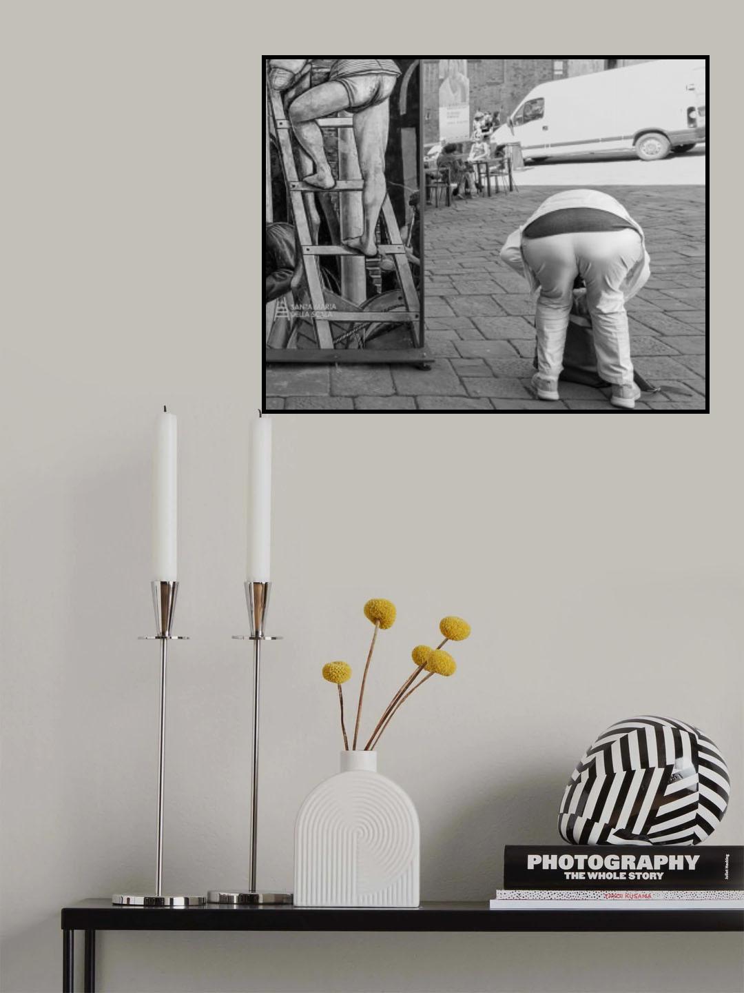 B sides Poster och Canvastavla