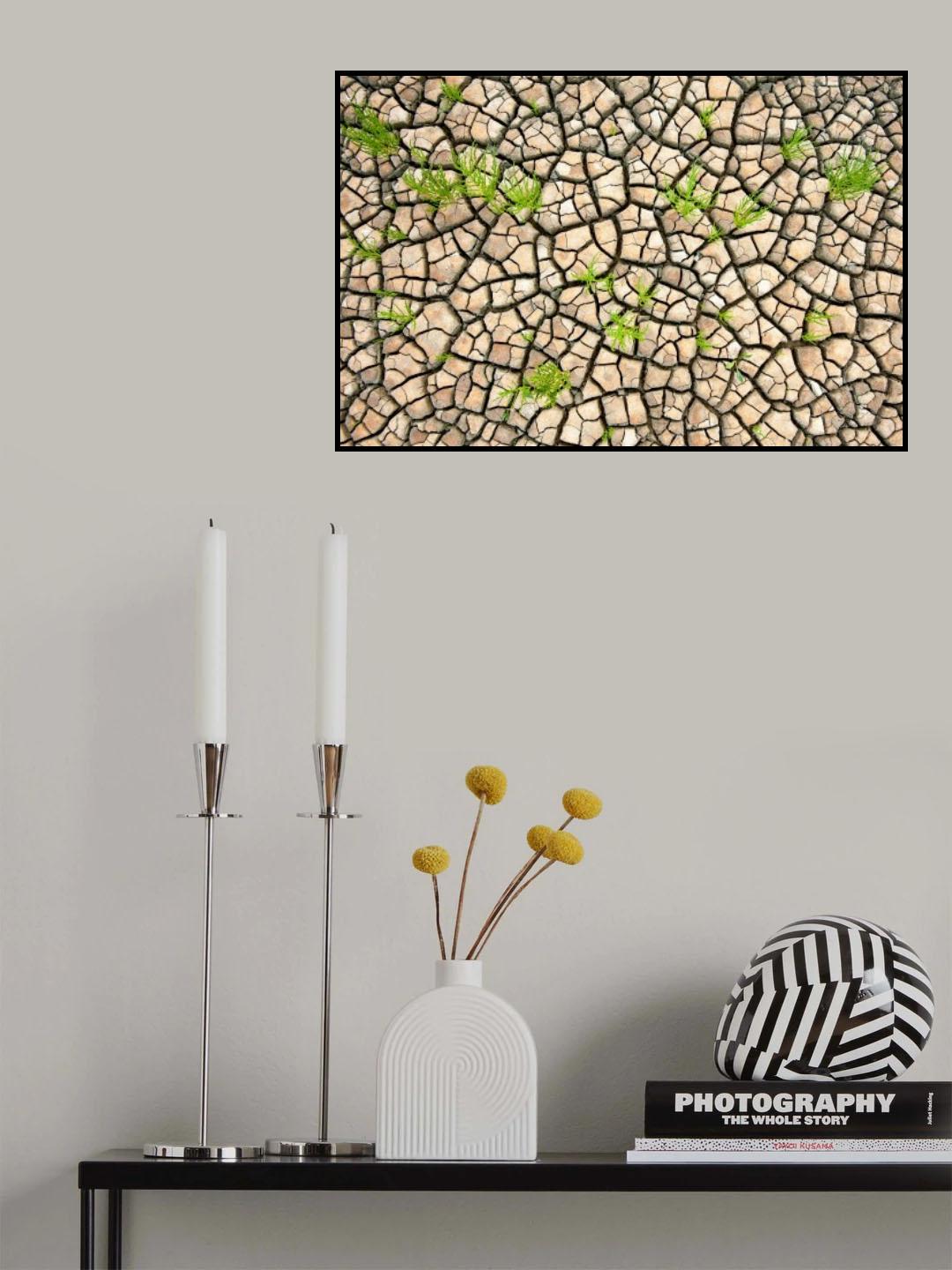 Wadden Sea structures Poster och Canvastavla