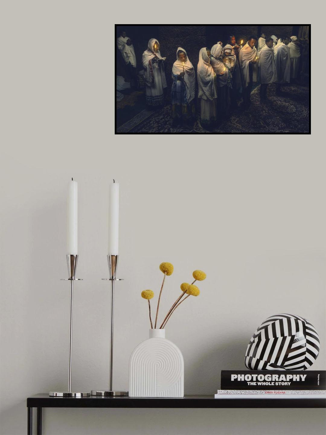 Nocturnal meditation Poster och Canvastavla