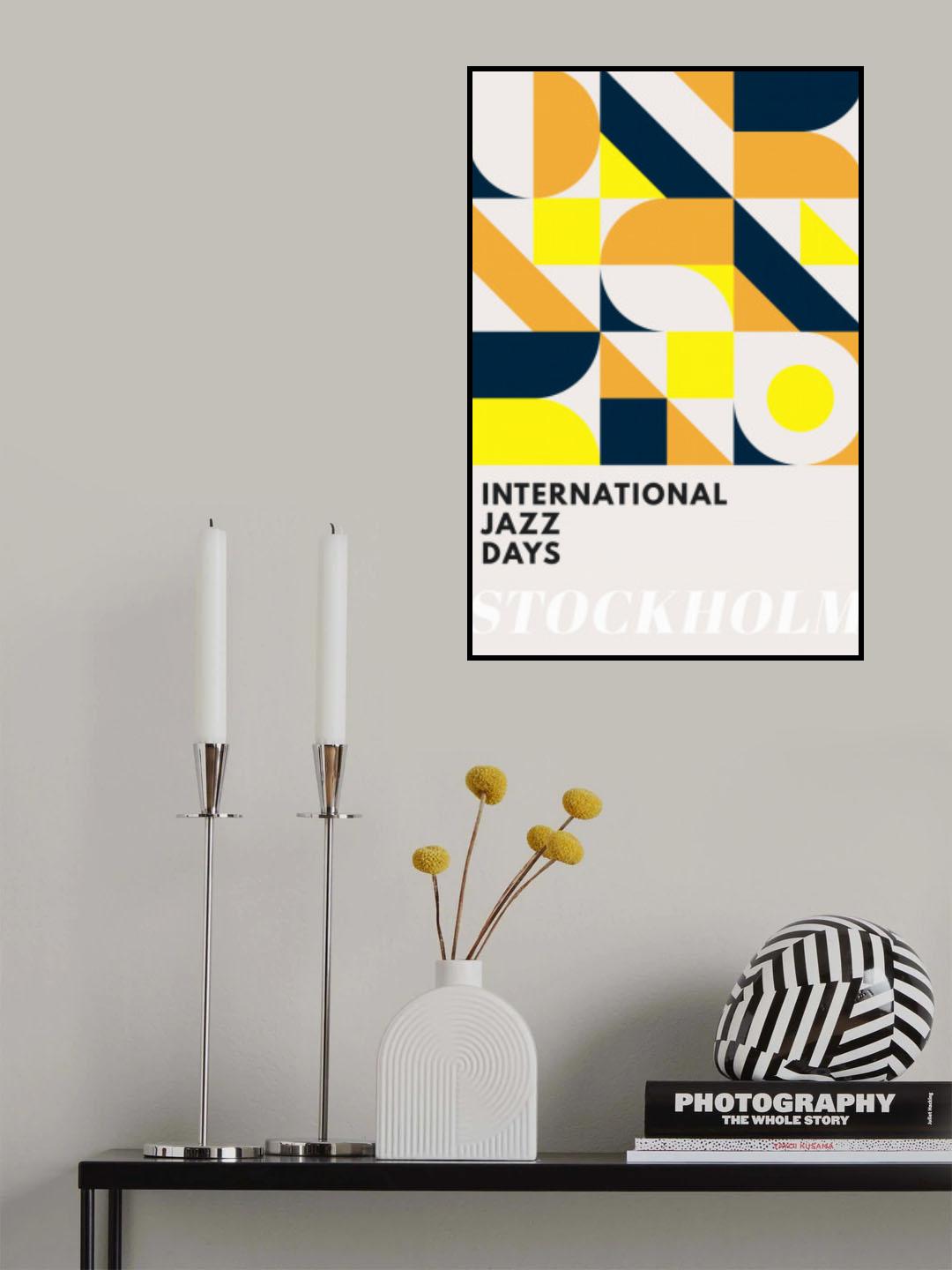 Jazz Days Stockholm Poster och Canvastavla