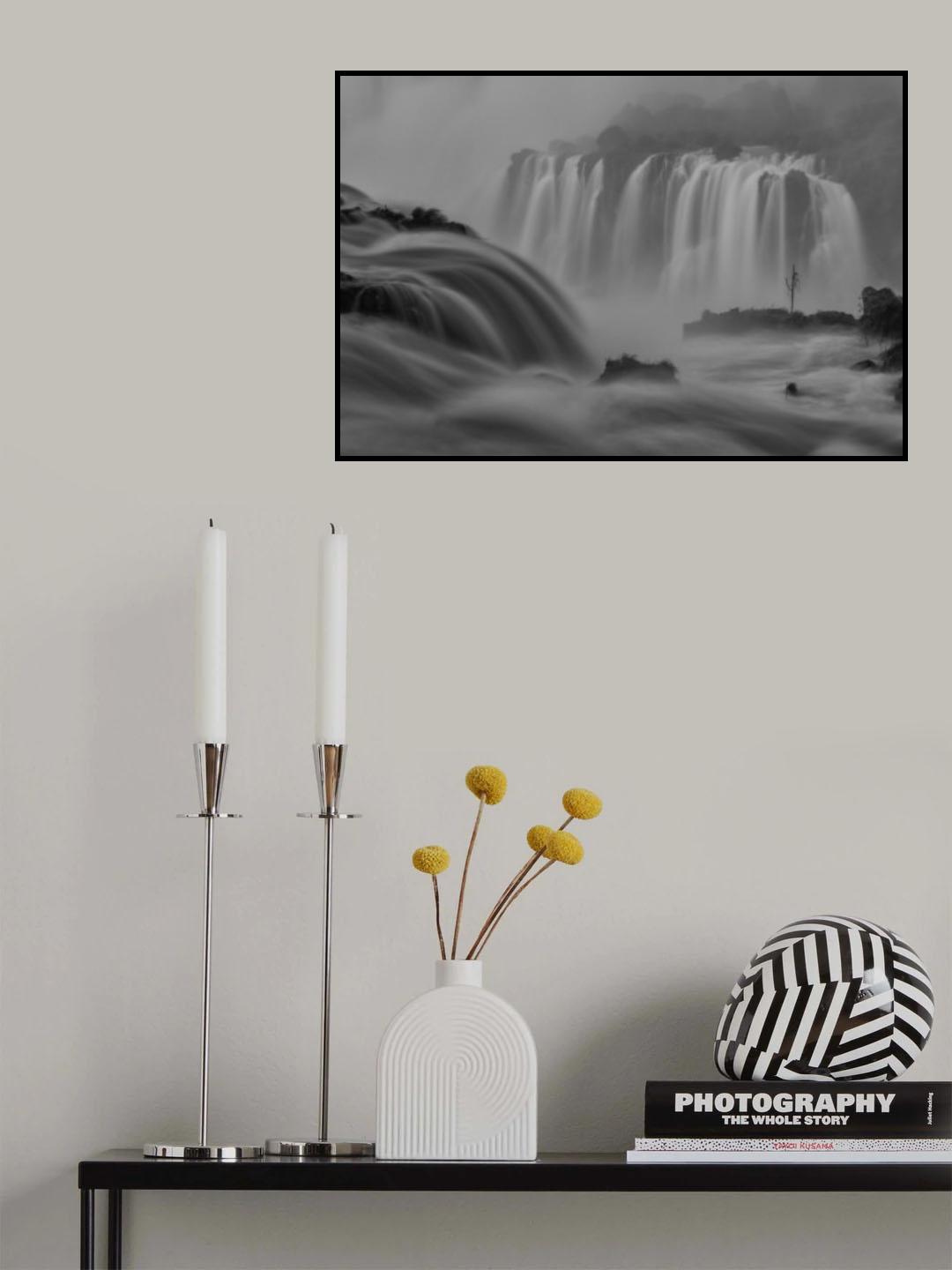 Iguazu Falls in Brazil Poster och Canvastavla