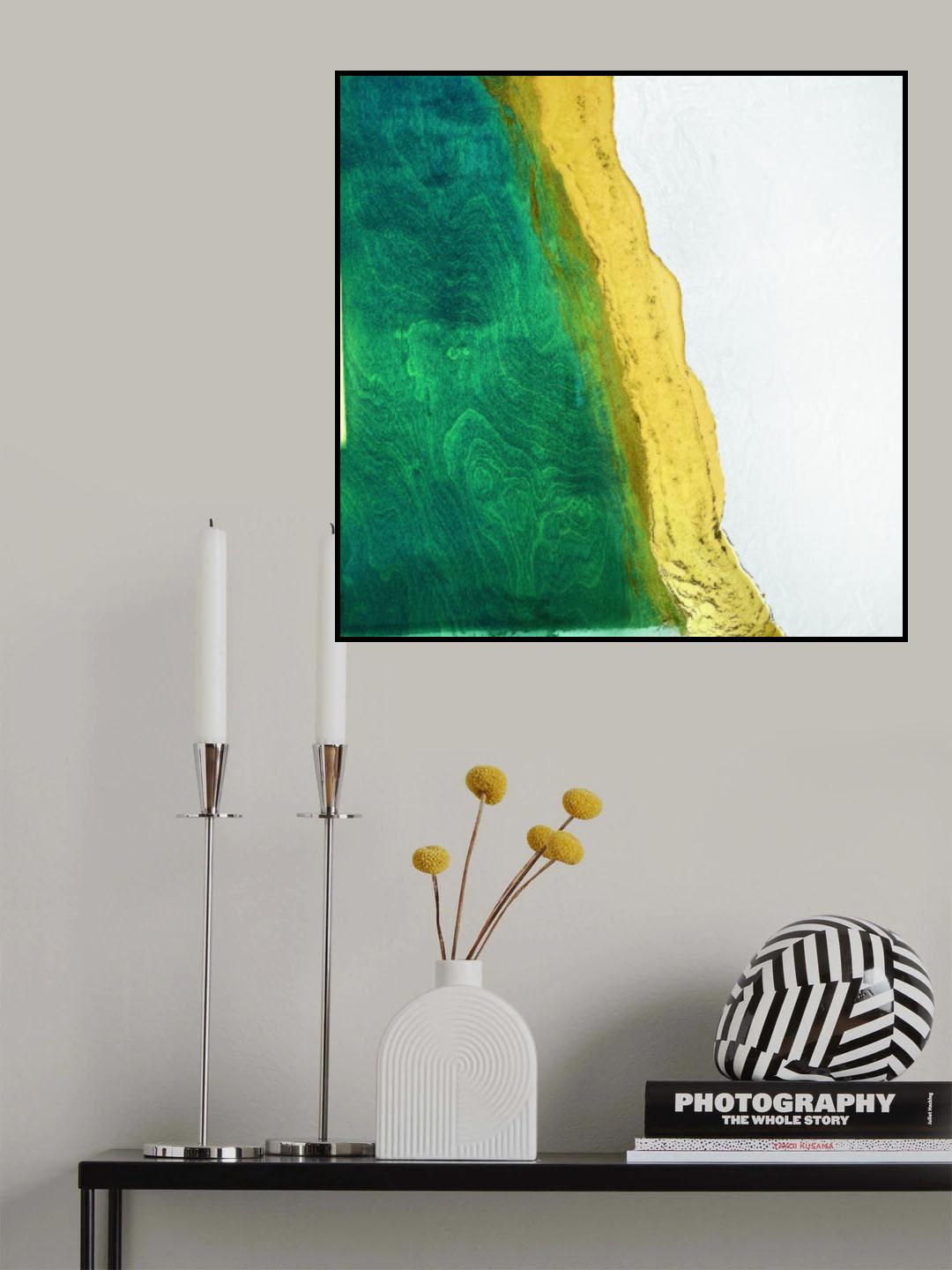 Sand Meets Ocean Poster och Canvastavla