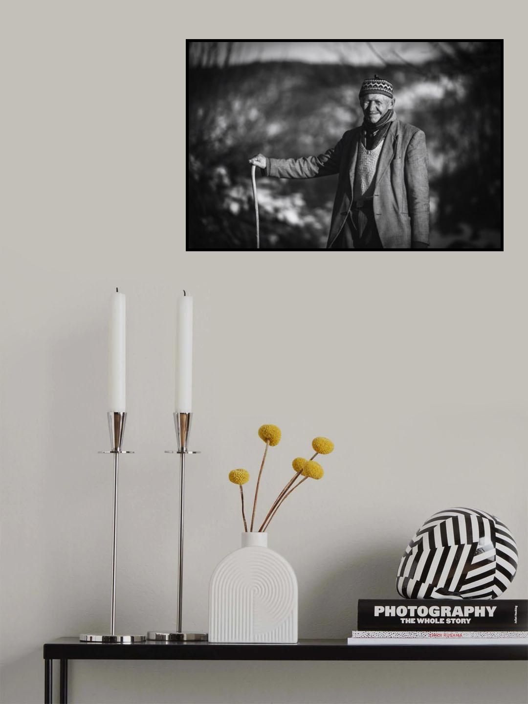 Old Peasant Poster och Canvastavla