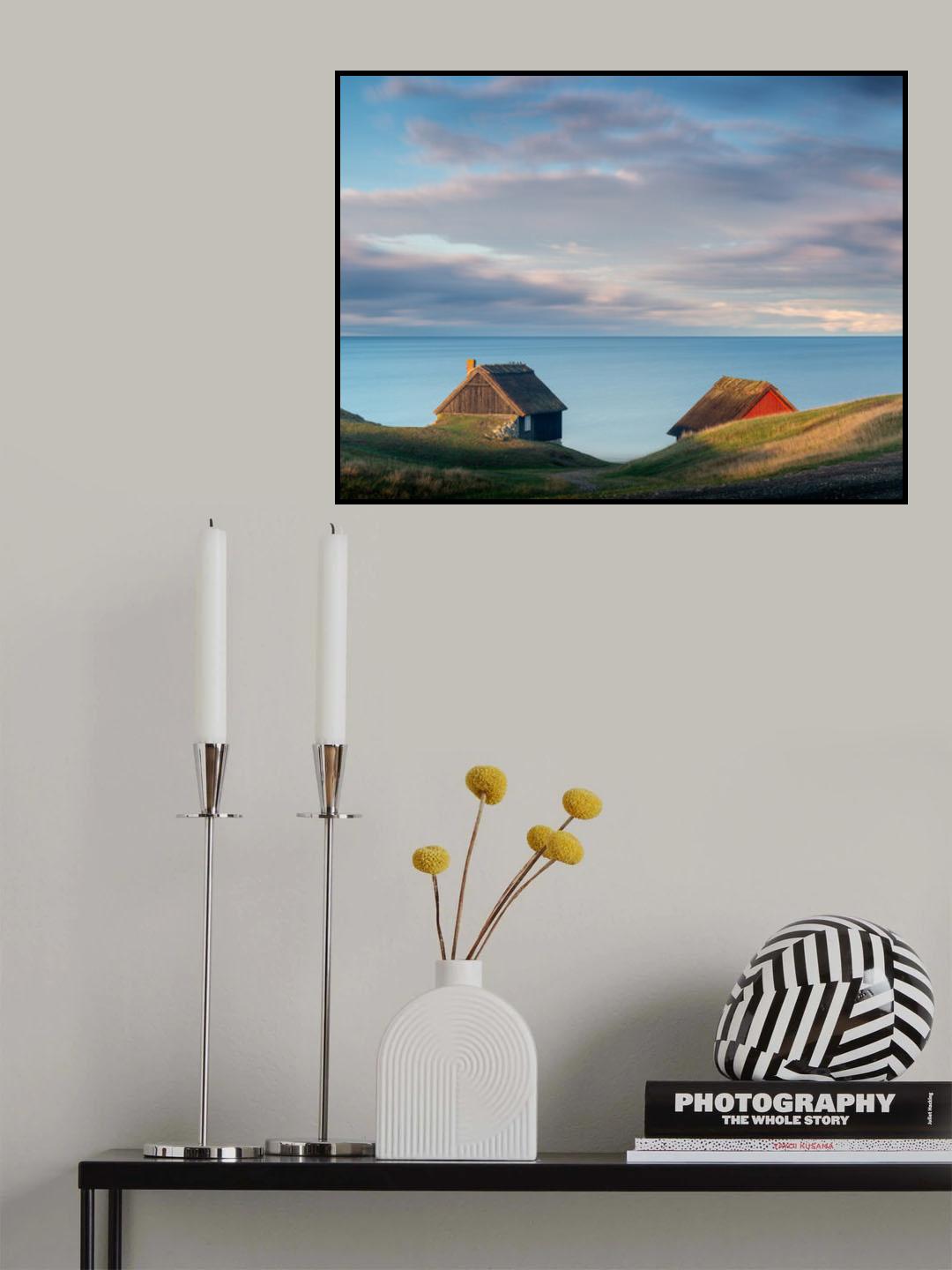 Cabins Poster och Canvastavla