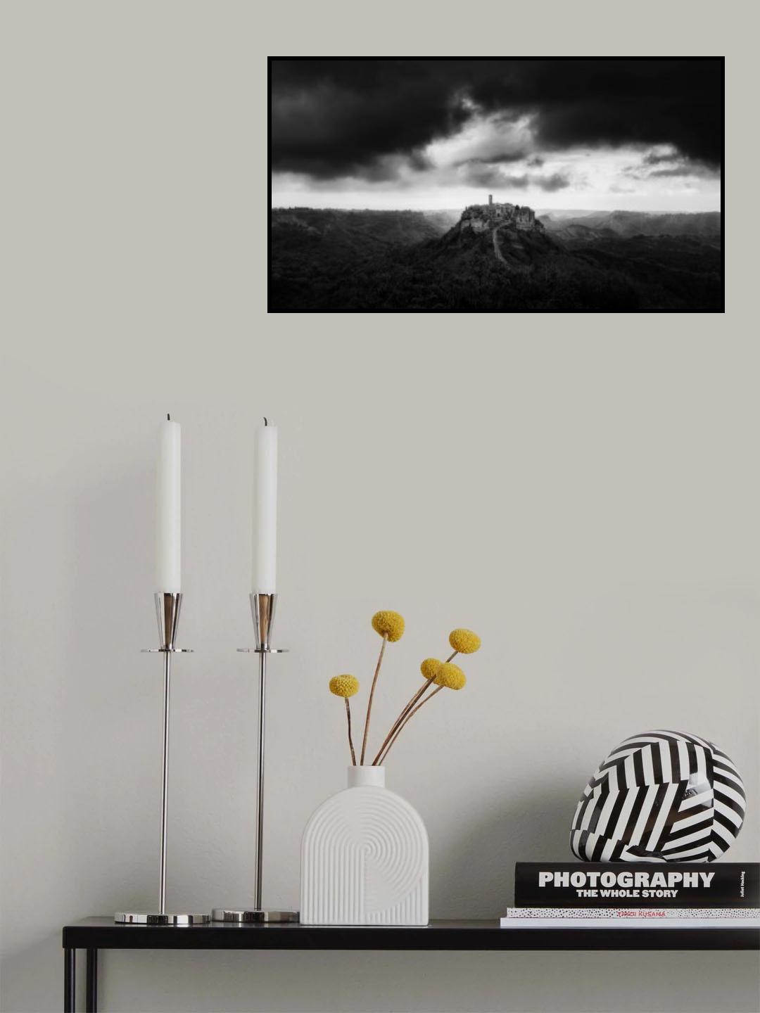 A Natural Disaster Poster och Canvastavla