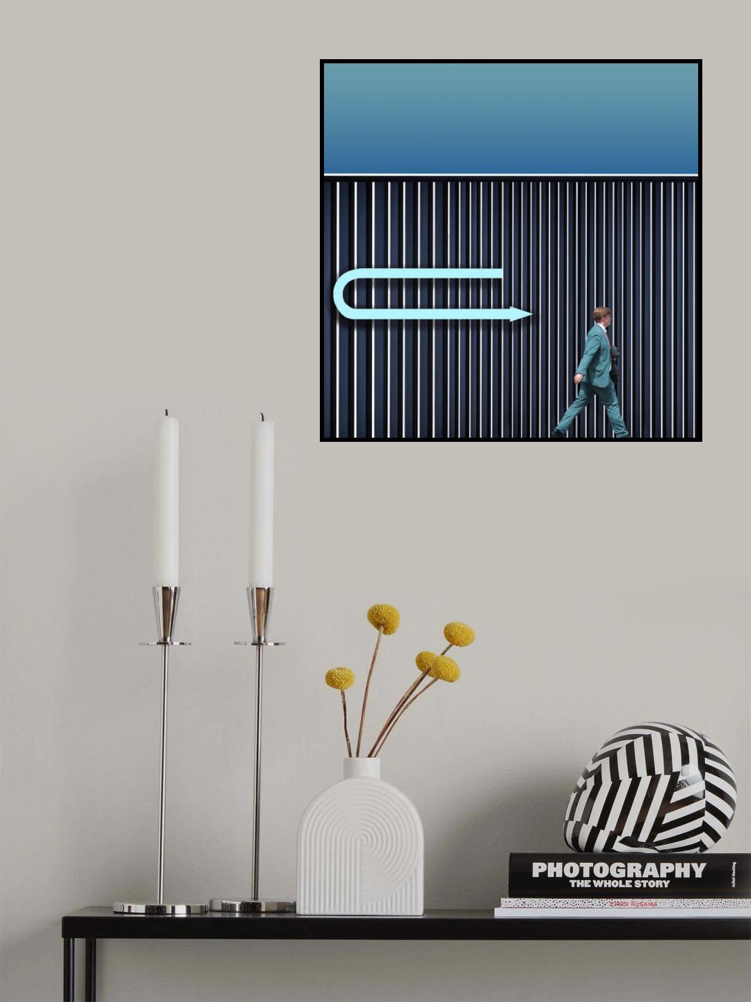 Follow this man Poster och Canvastavla