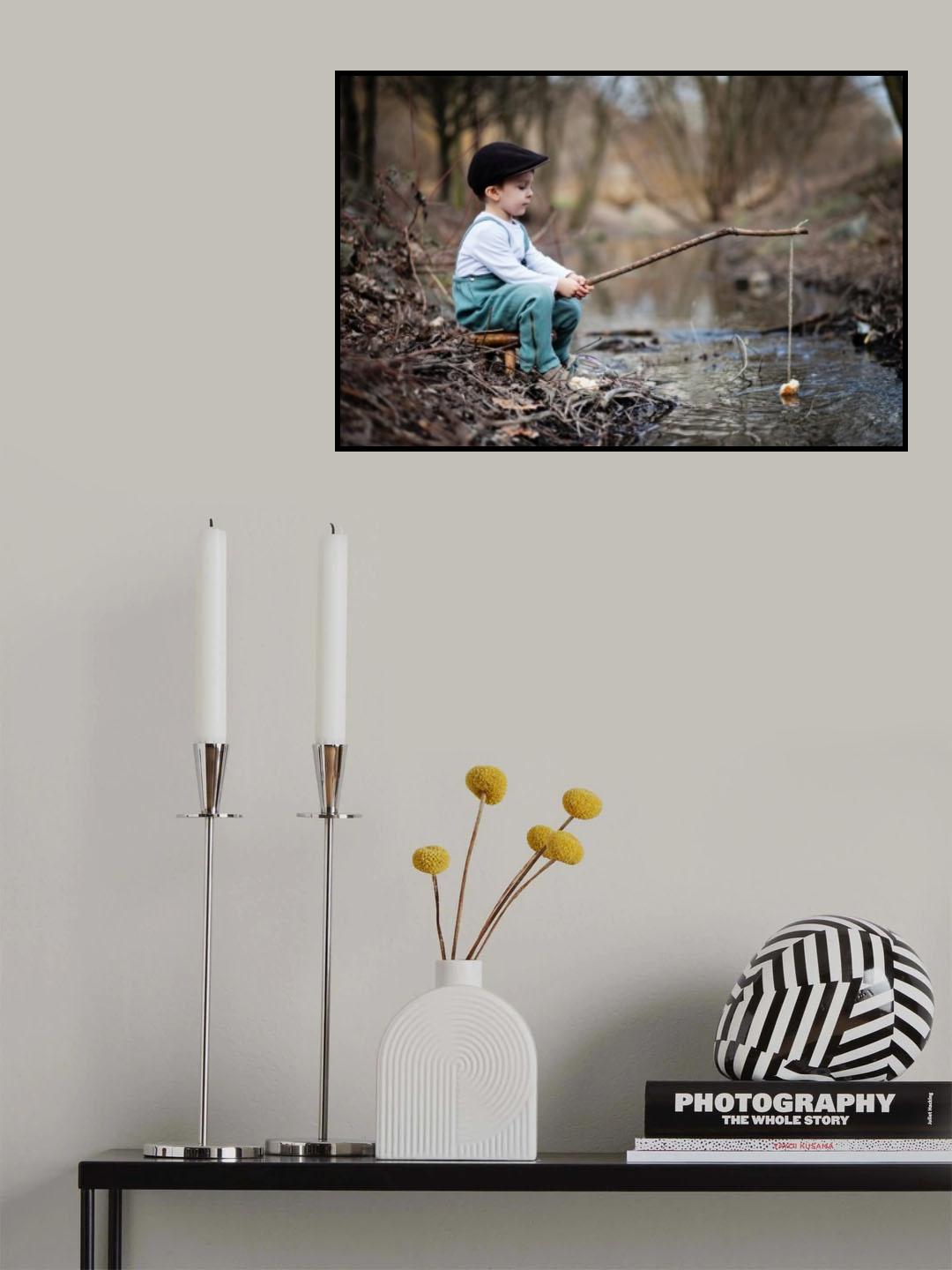 Fisherman Poster och Canvastavla