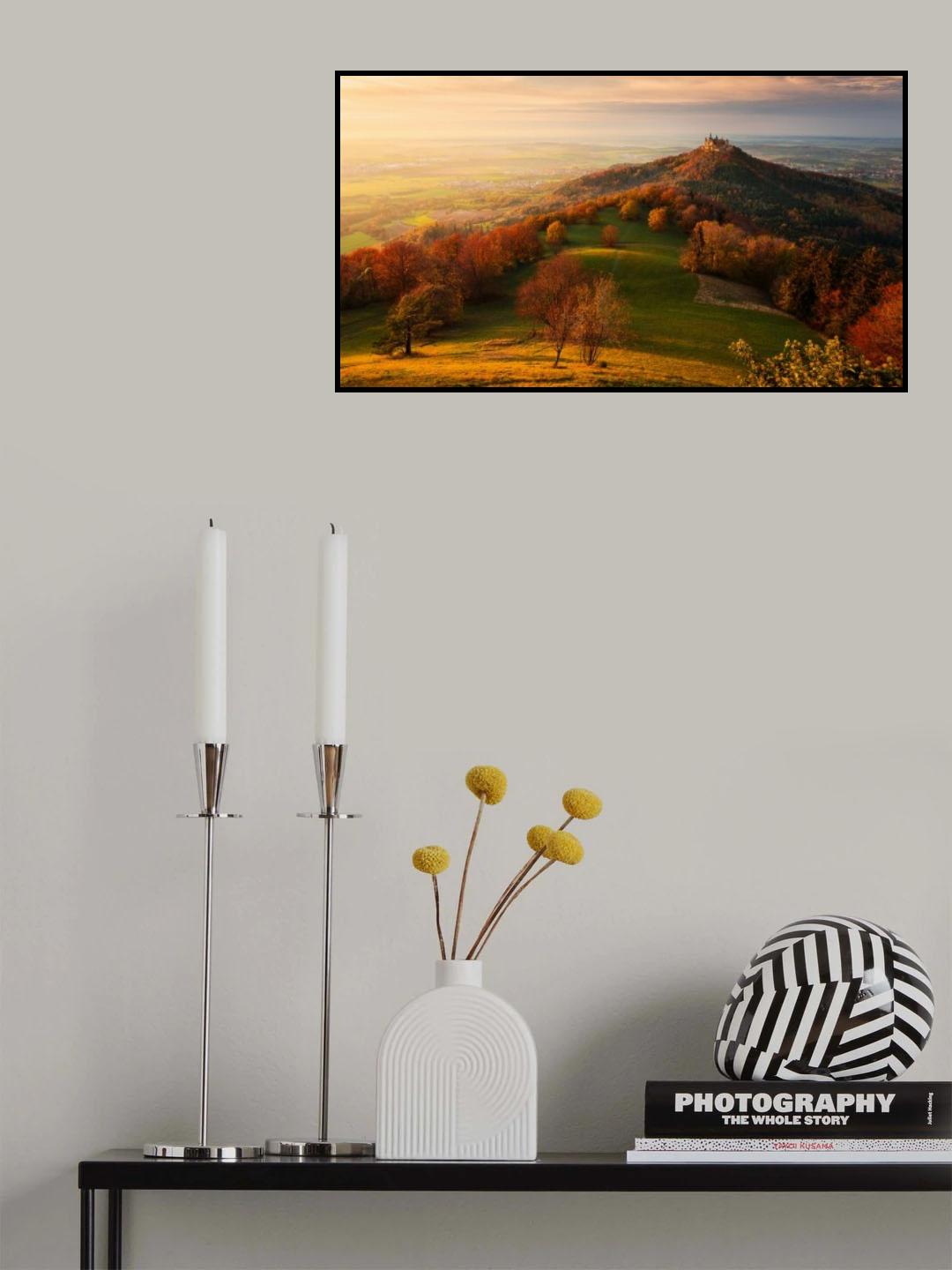 Fairy Castle Poster och Canvastavla