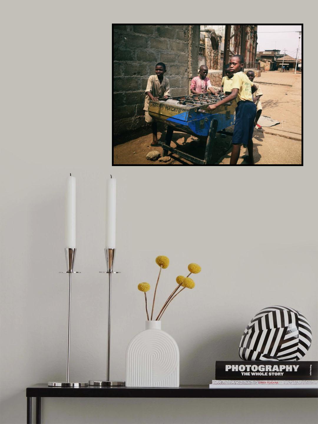 football all over the world Poster och Canvastavla