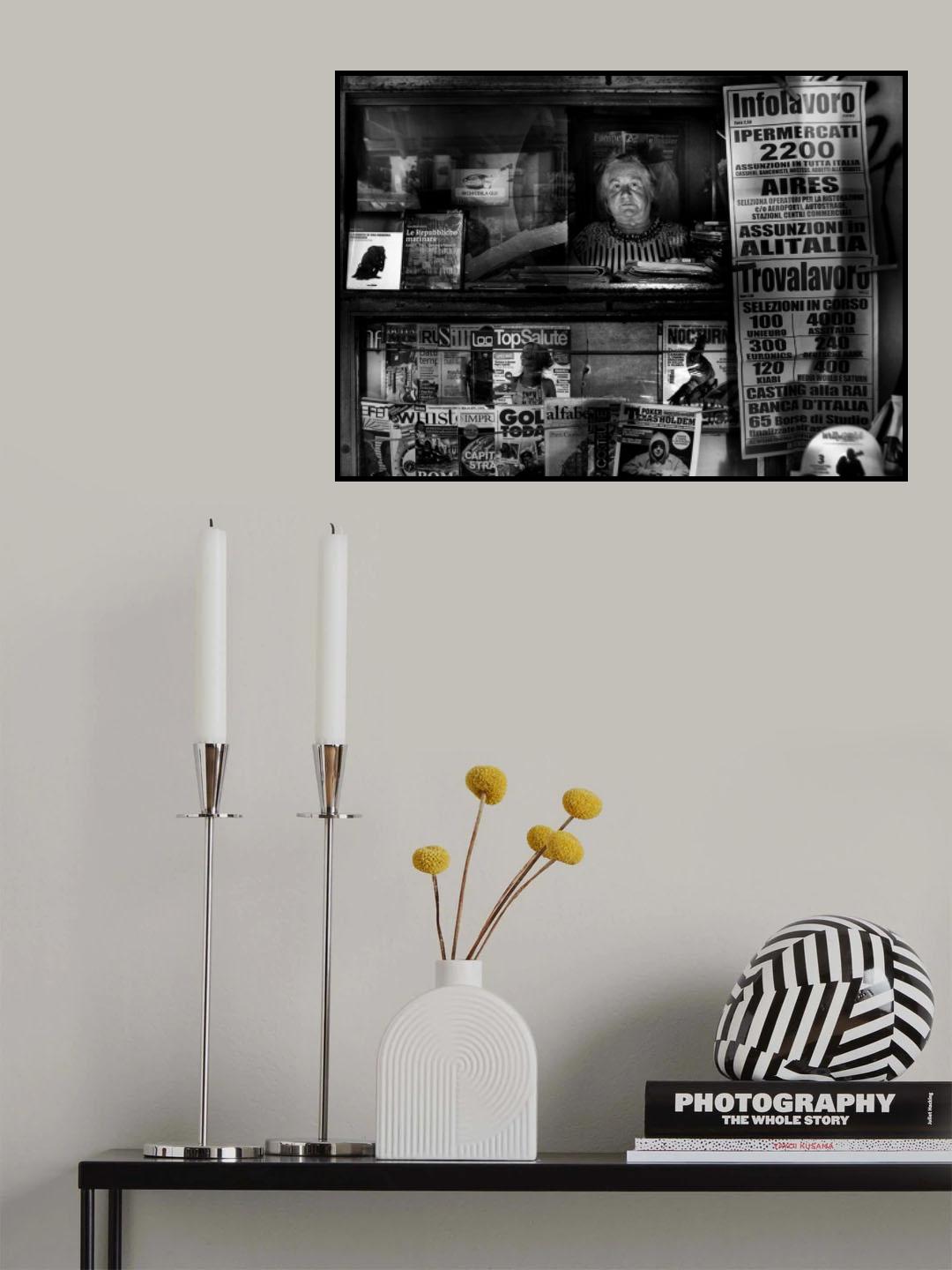 Mrs. Maria Poster och Canvastavla