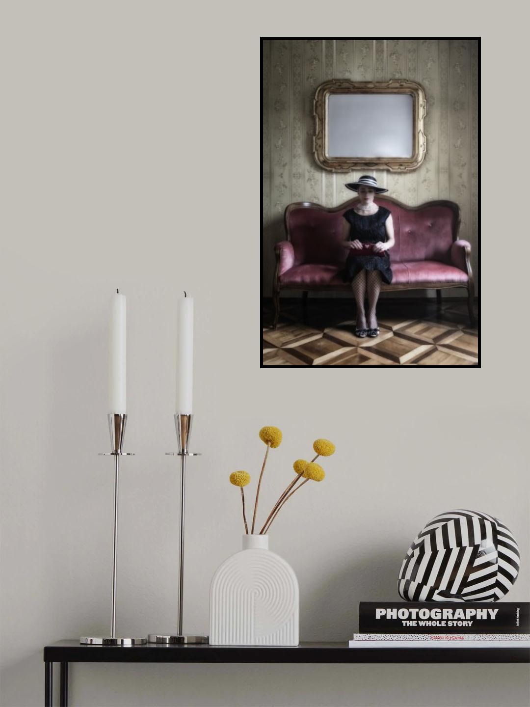 40s lady Poster och Canvastavla