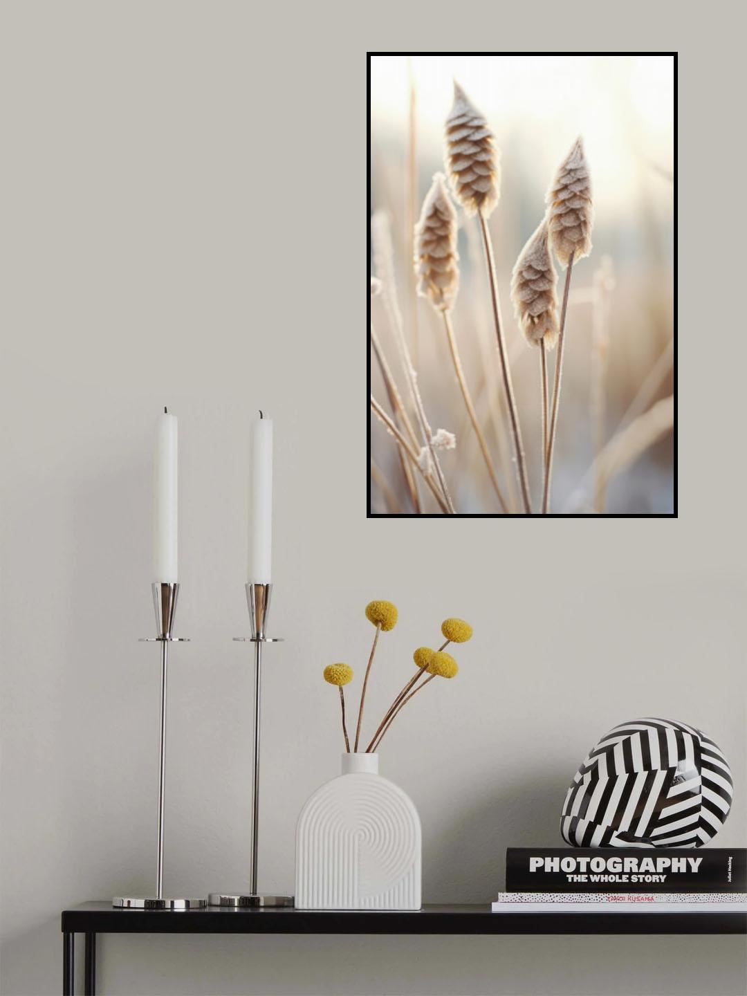 Pastel Nature Macro No 8 Poster och Canvastavla