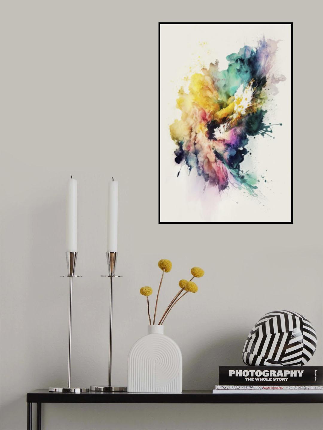 Exploding Cloud Poster och Canvastavla