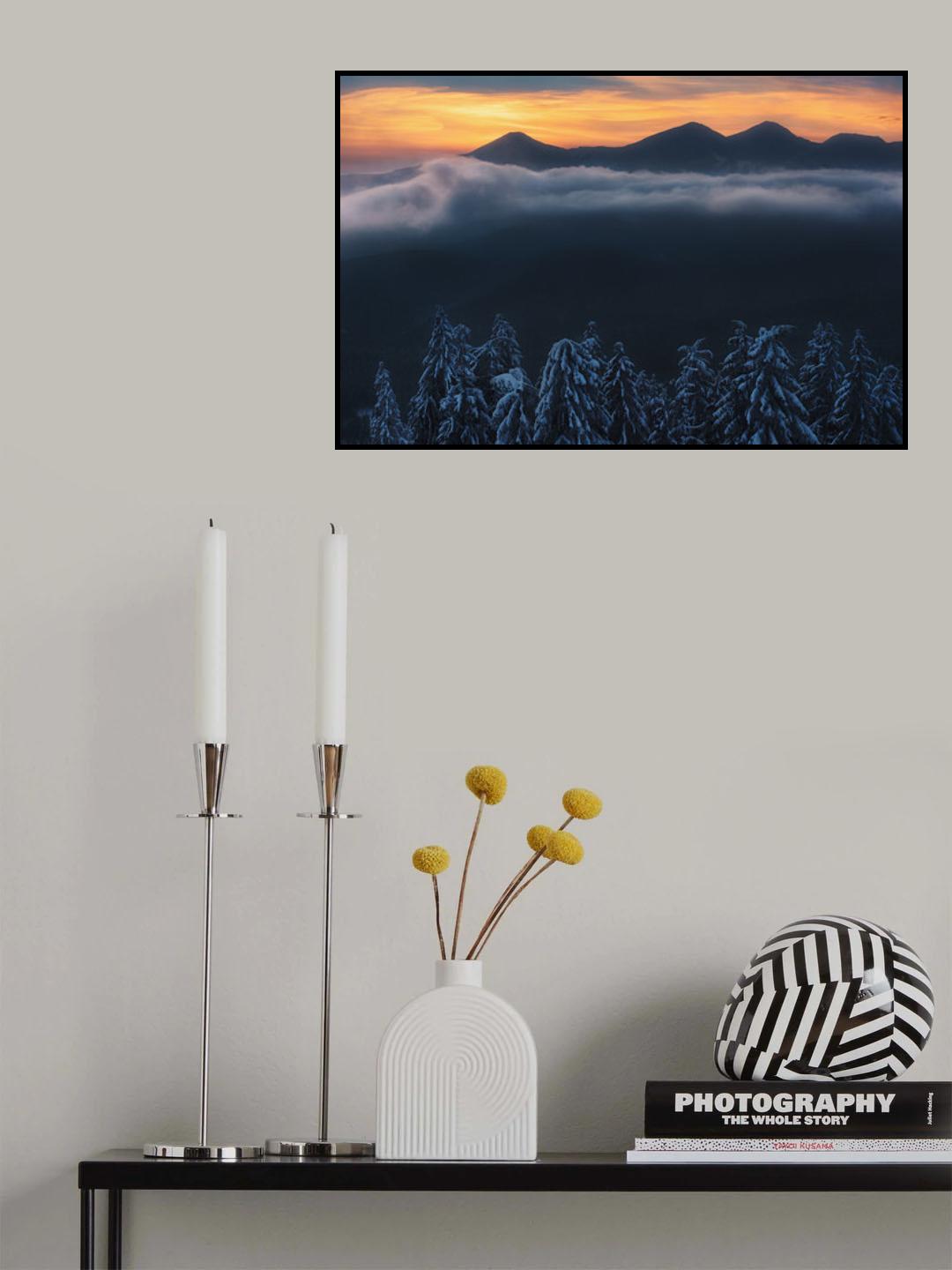 Winter theatre Poster och Canvastavla