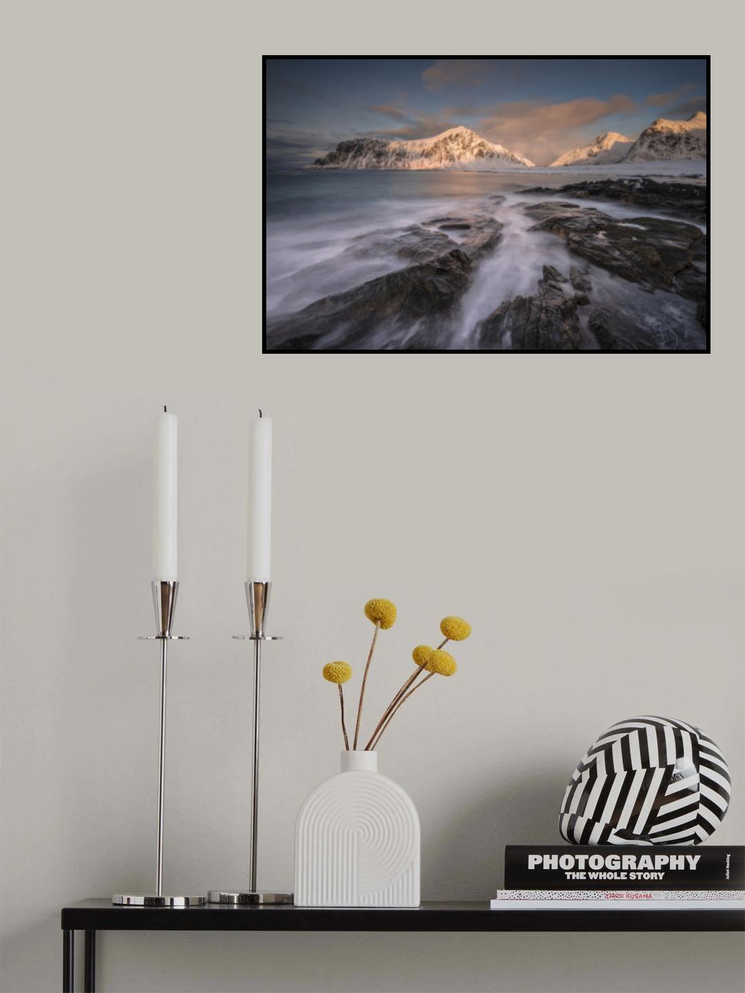 Lofoten Lights Poster och Canvastavla