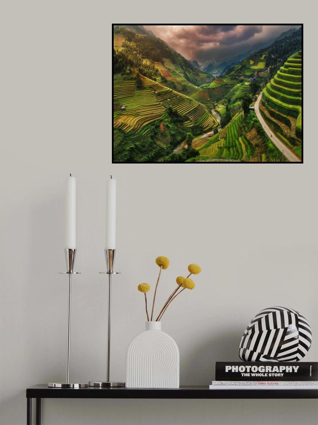 Between Rice Canyon Poster och Canvastavla