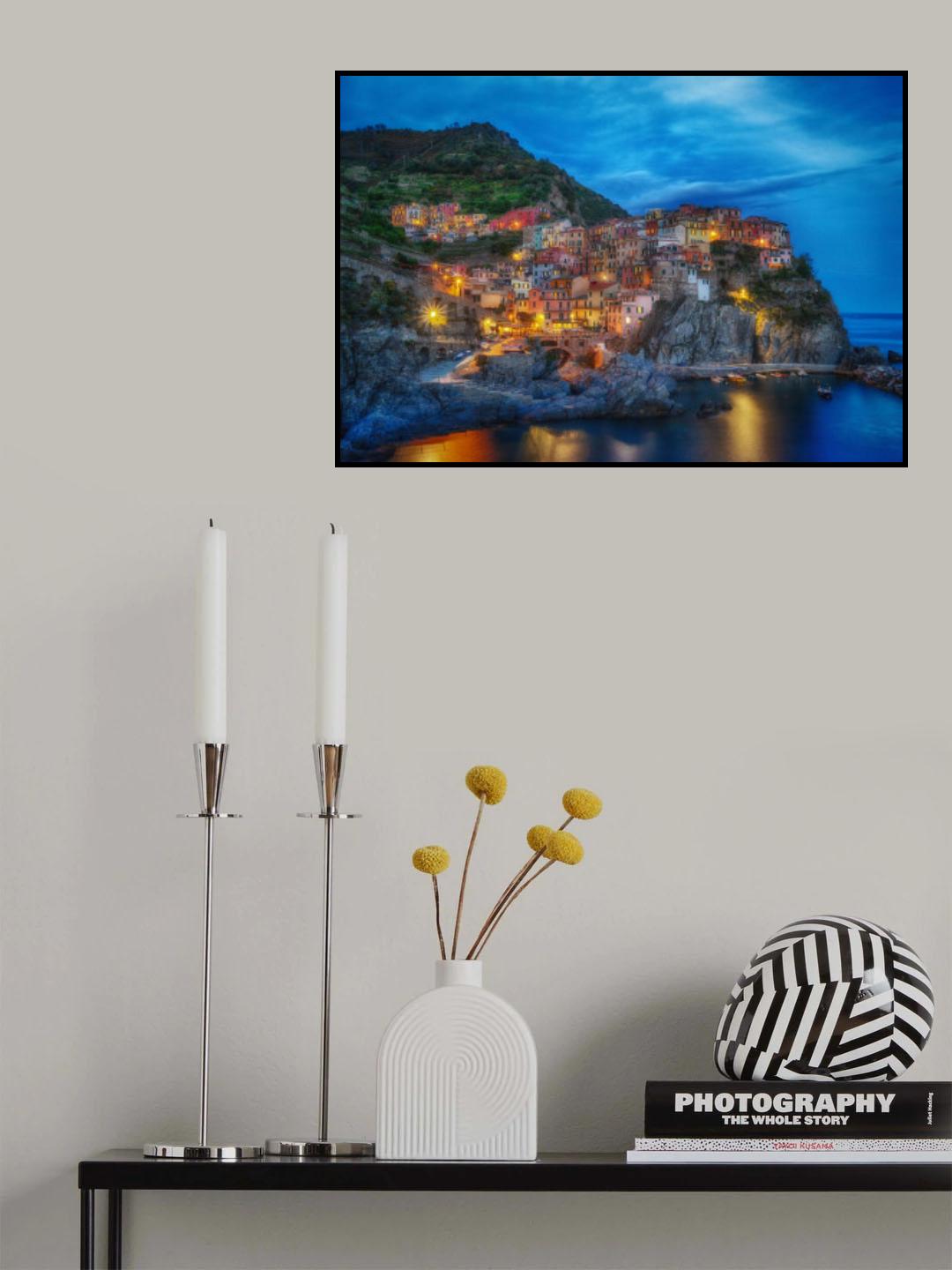 Manarola (Cinque Terre) Poster och Canvastavla