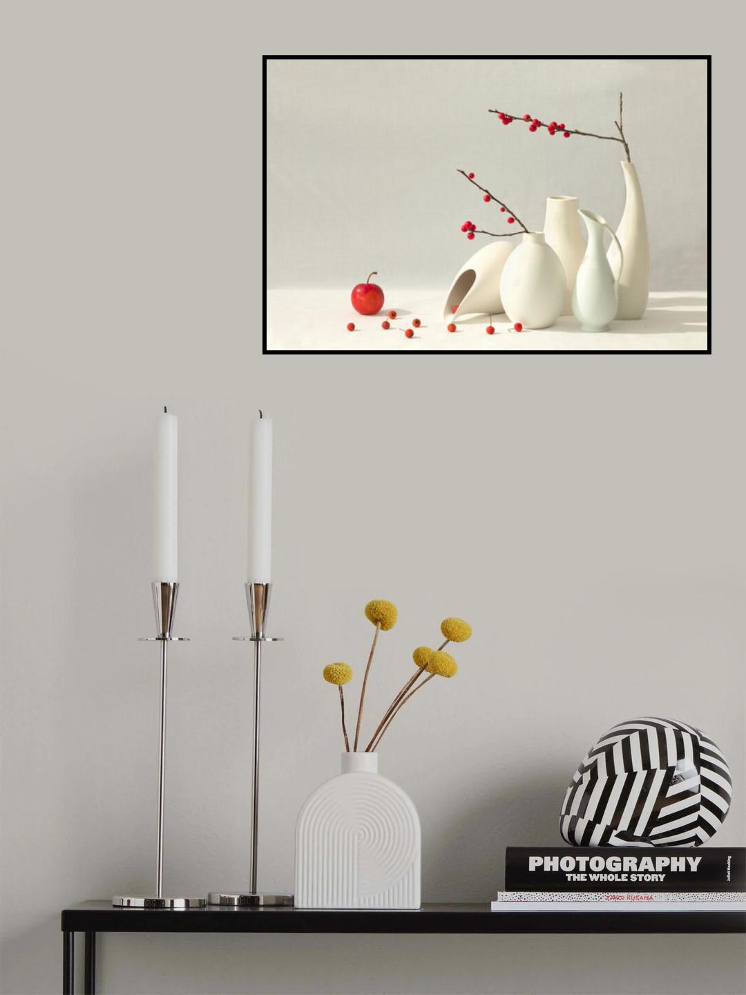 Red Berries Poster och Canvastavla