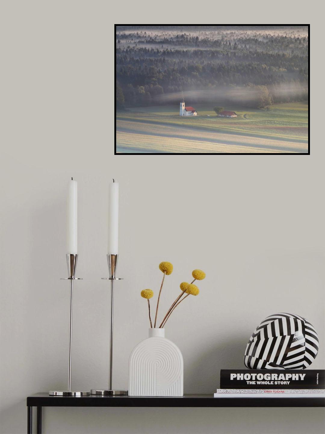 ST. JACOB in tiny mist Poster och Canvastavla