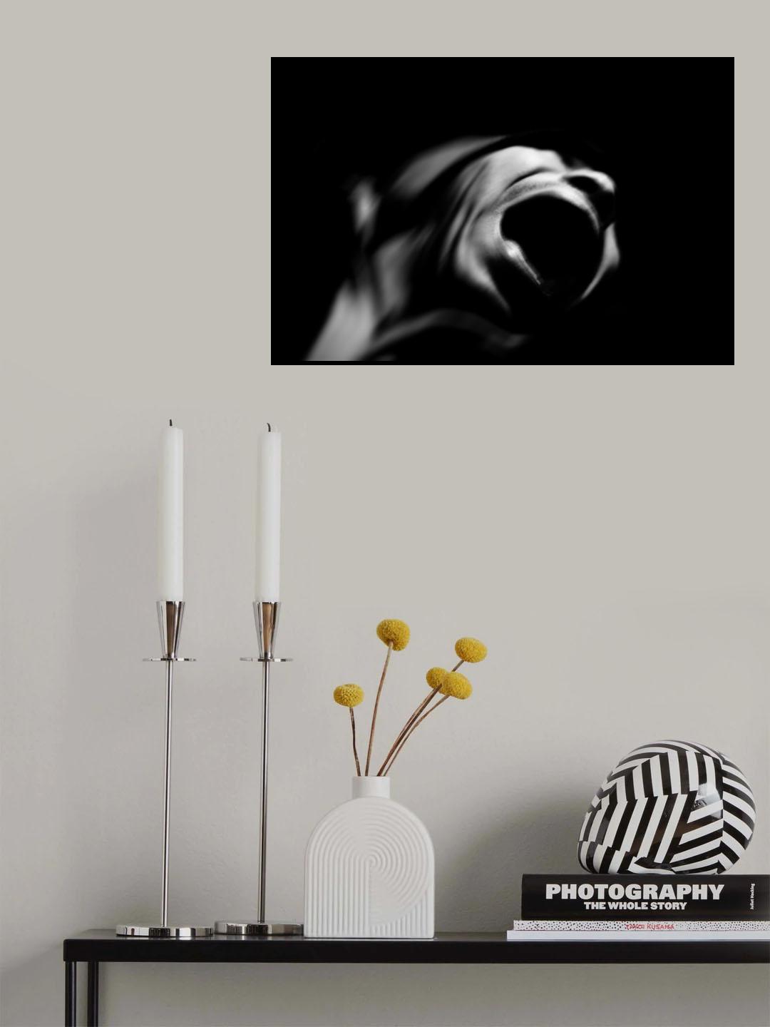 Scream Poster och Canvastavla