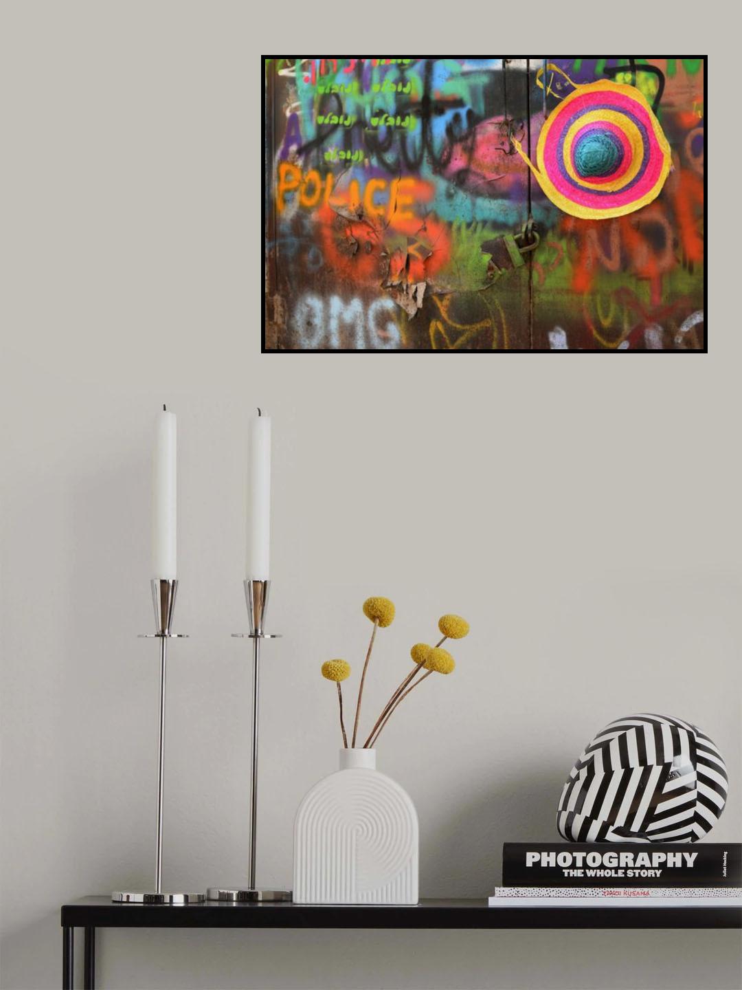 Street colors Poster och Canvastavla