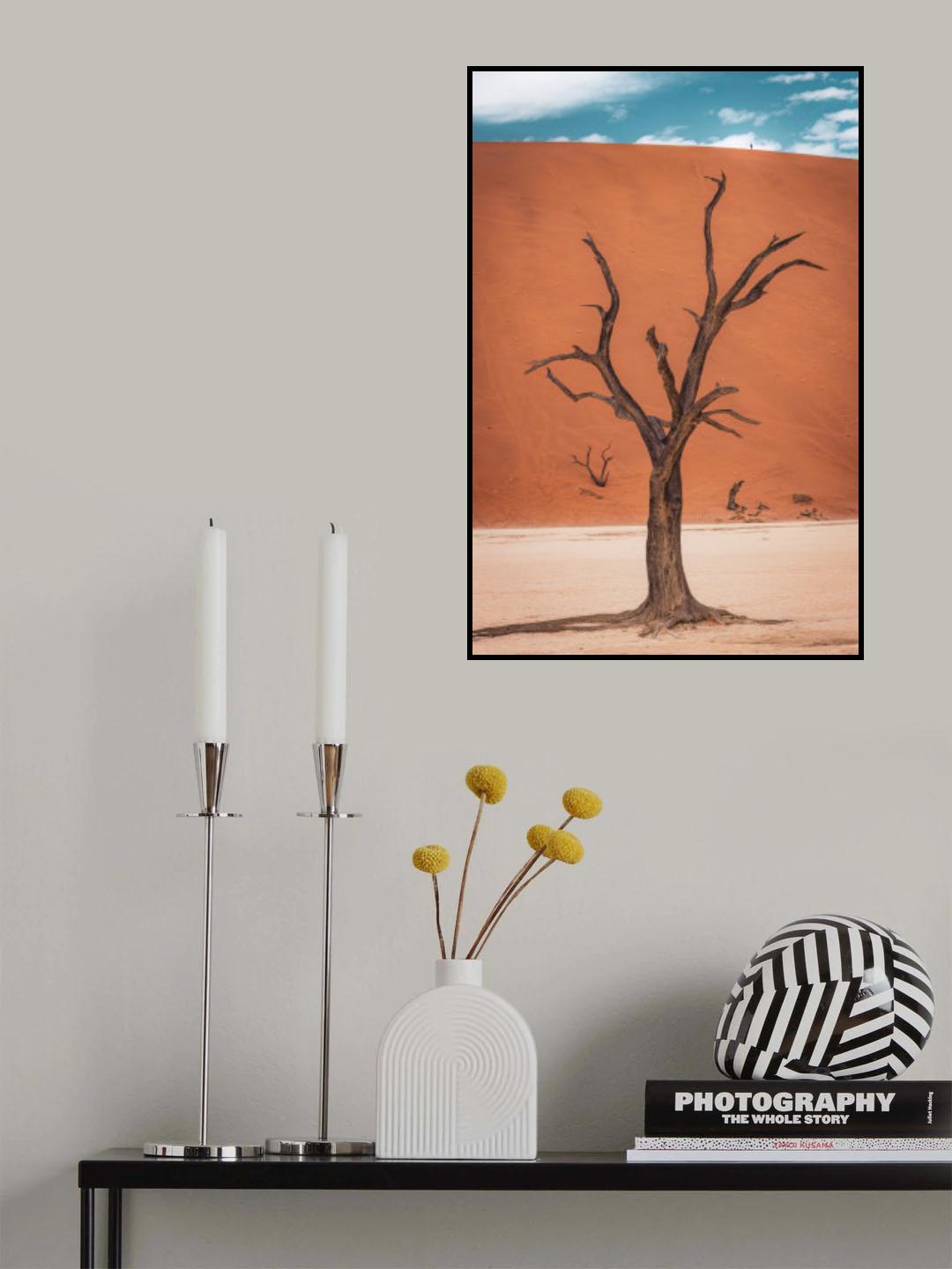 Riding the top of the dune Poster och Canvastavla