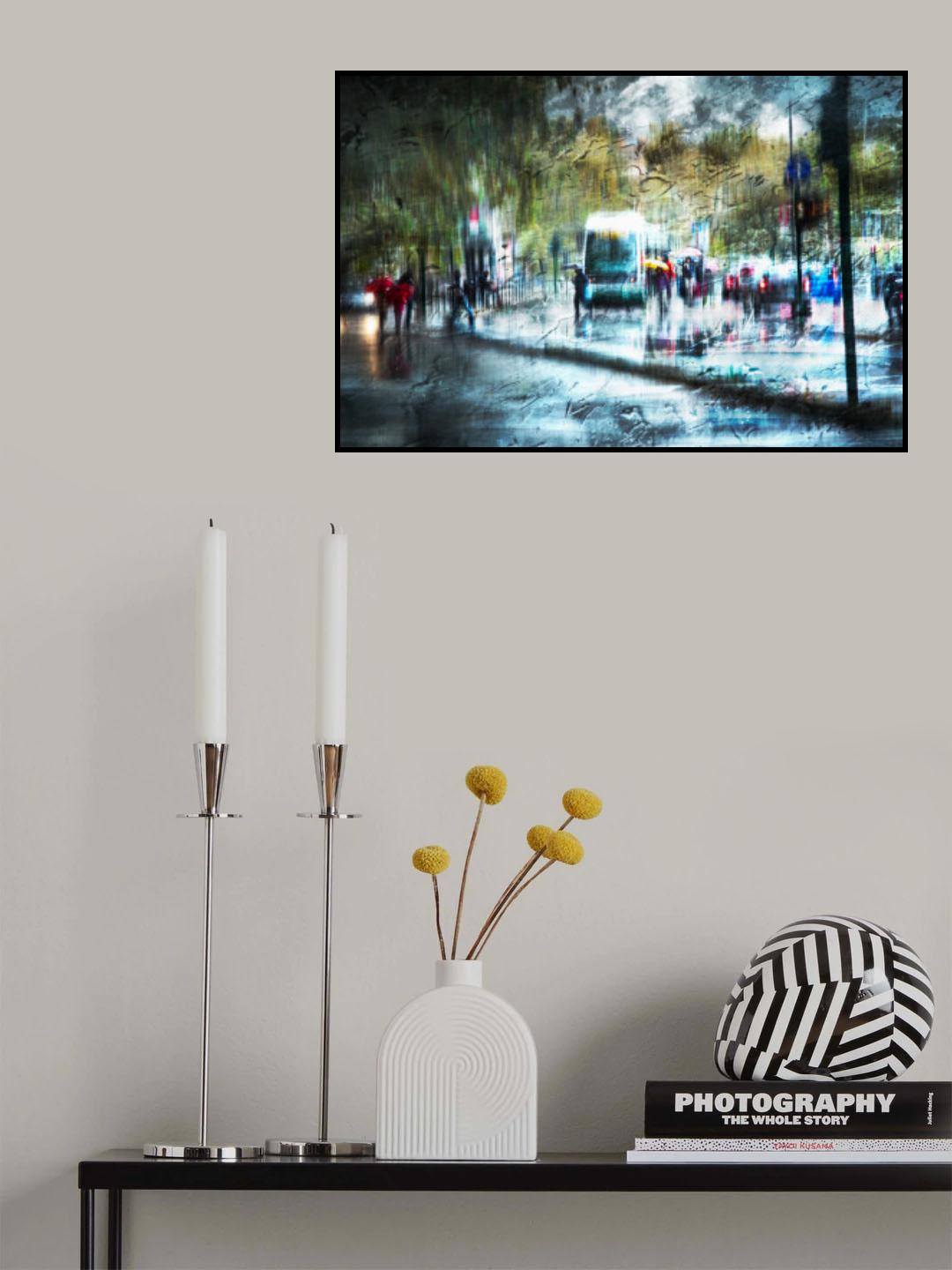 Tram stop Poster och Canvastavla
