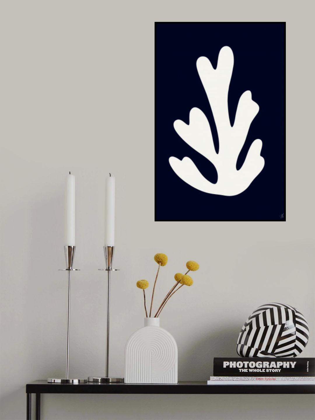 Abstract leaf Poster och Canvastavla