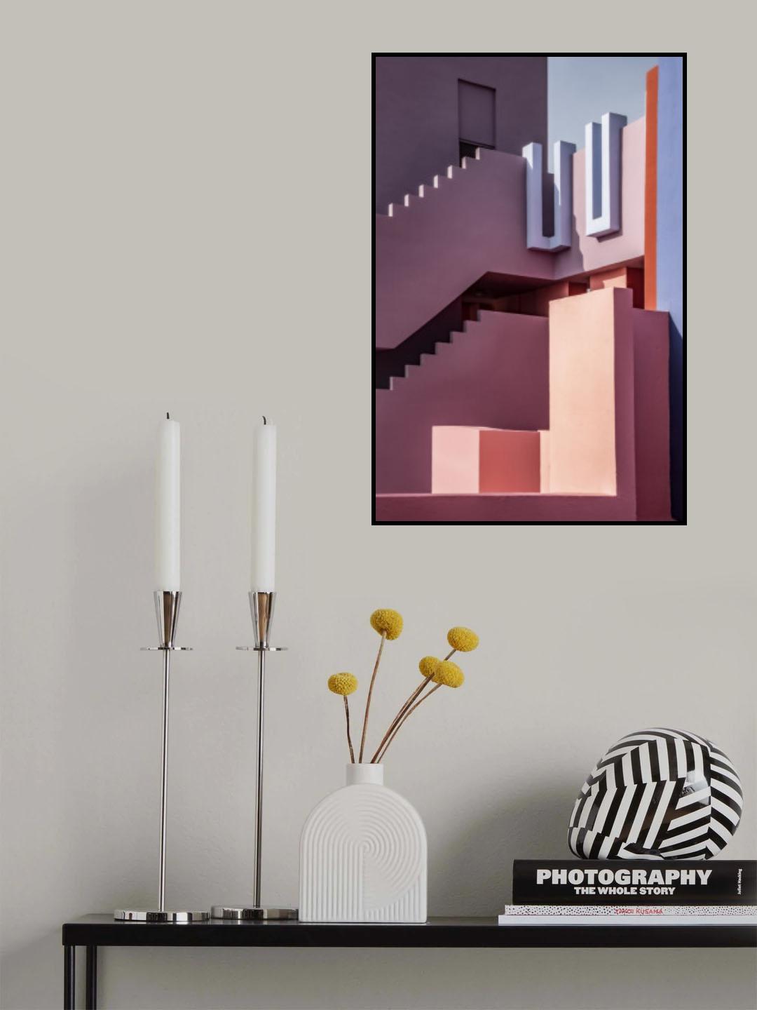 Muralla Roja #10 Poster och Canvastavla