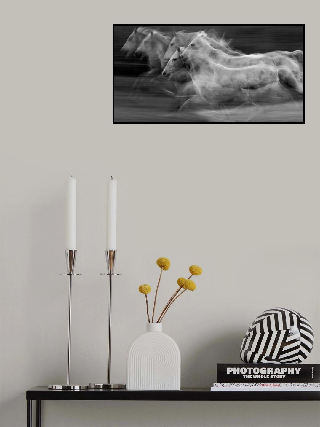 Gallop in the repetition Poster och Canvastavla