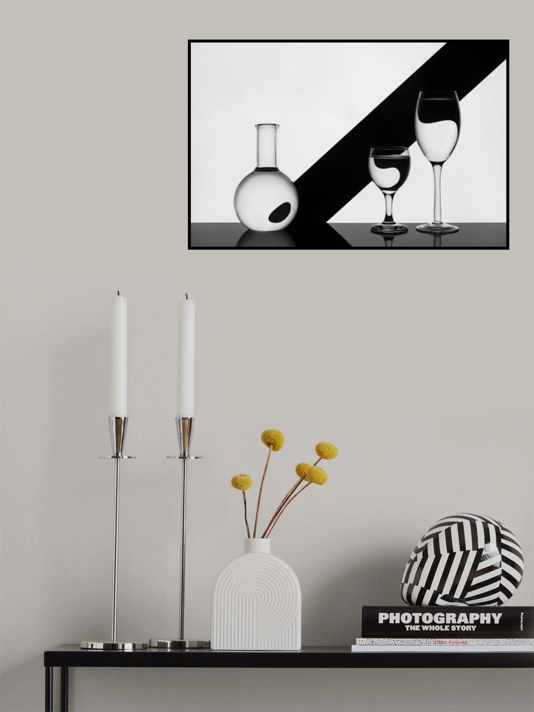 Spot and Swirls Poster och Canvastavla